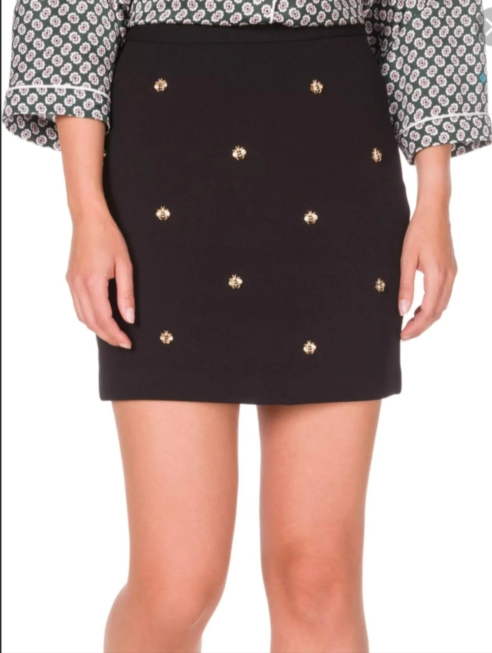 Maje Real Bee Jewels Skirt